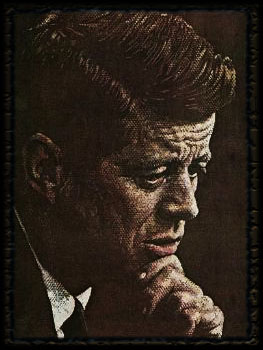 [!]Portrait of John F. Kennedy Giclee Print [263x350]High}Craq'd}»